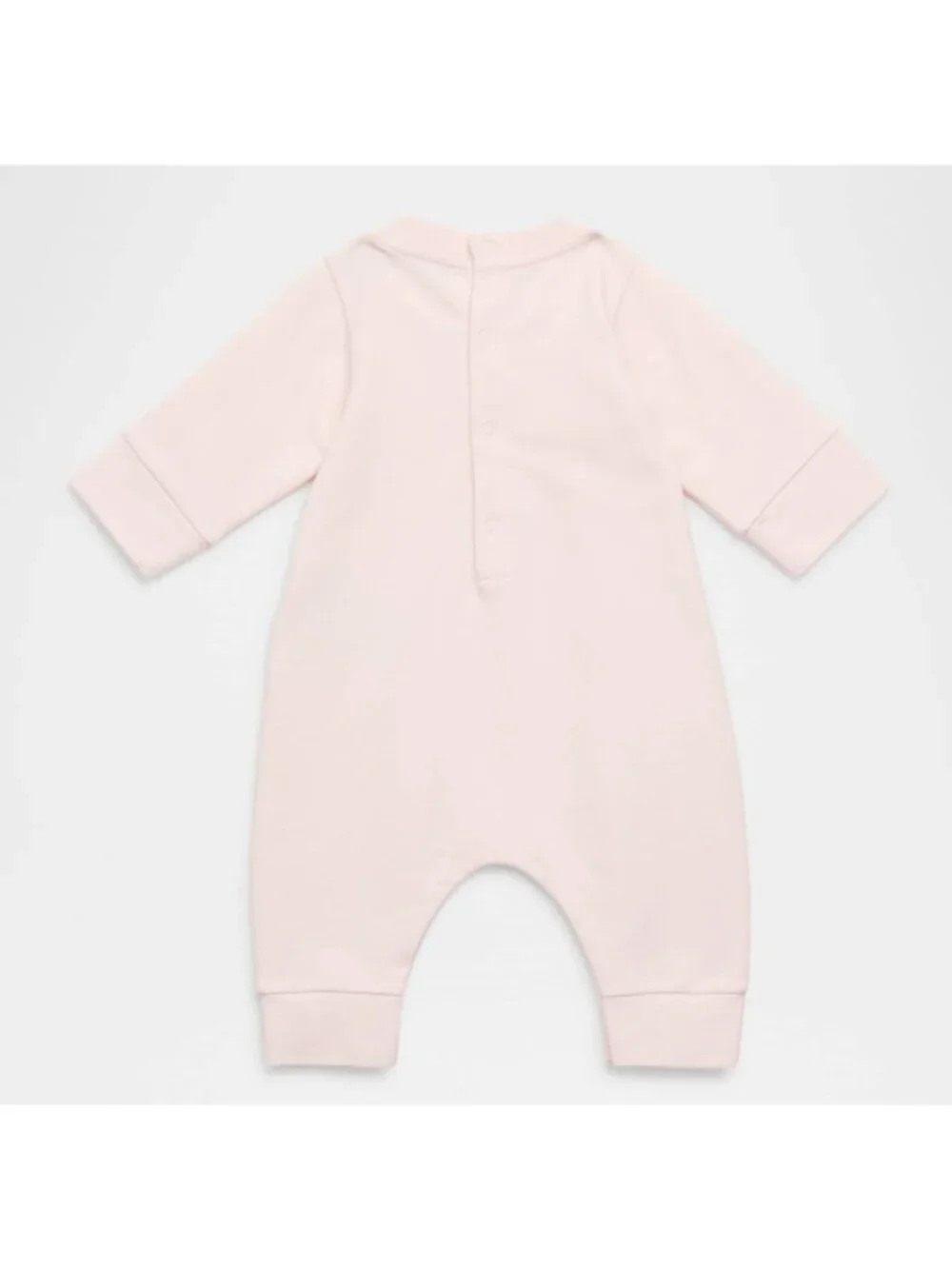 NEW Moncler - 3/6,‎ 9/12, 12/18 Mths Unisex Pink Logo Baby One Piece Romper